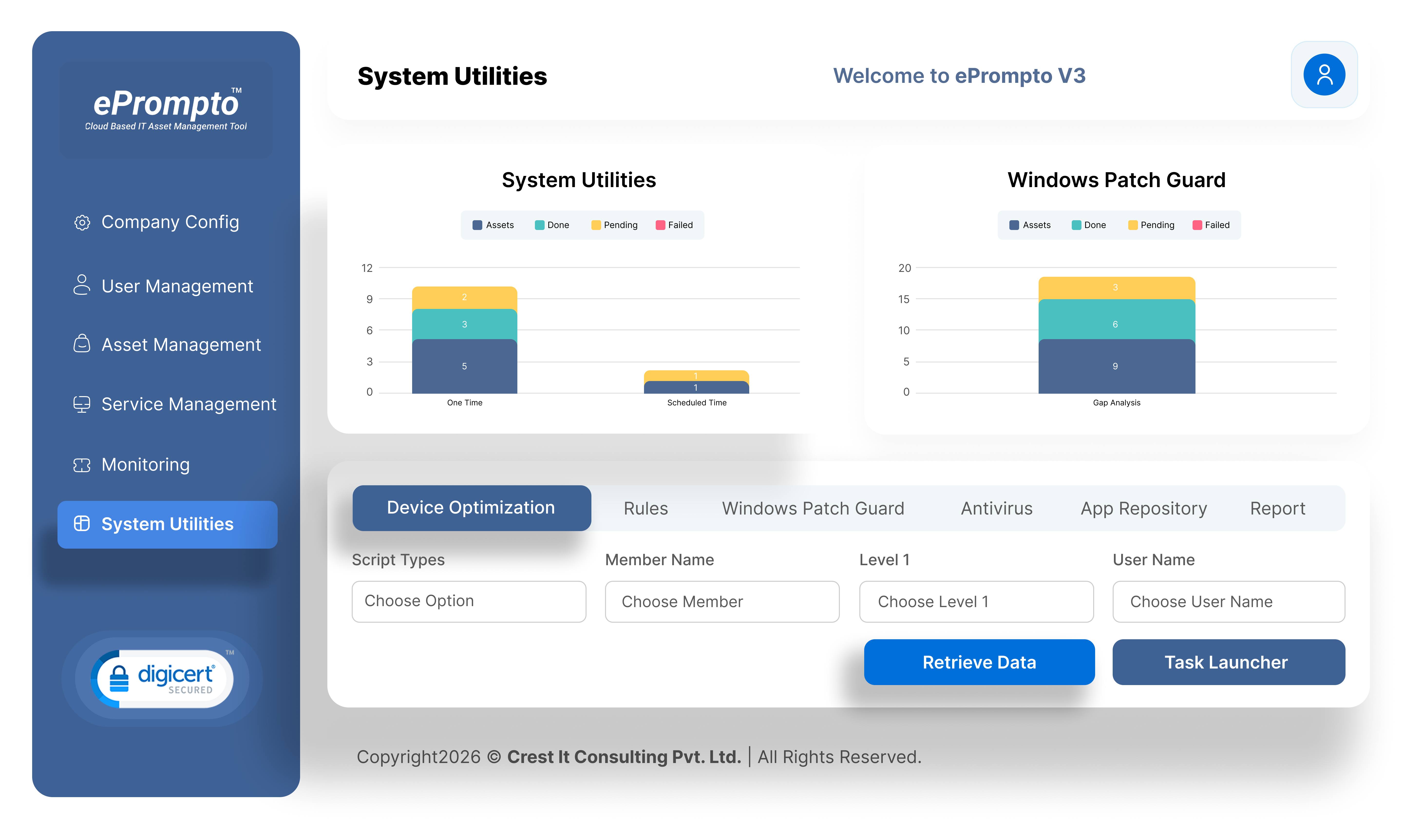 Company Config overview